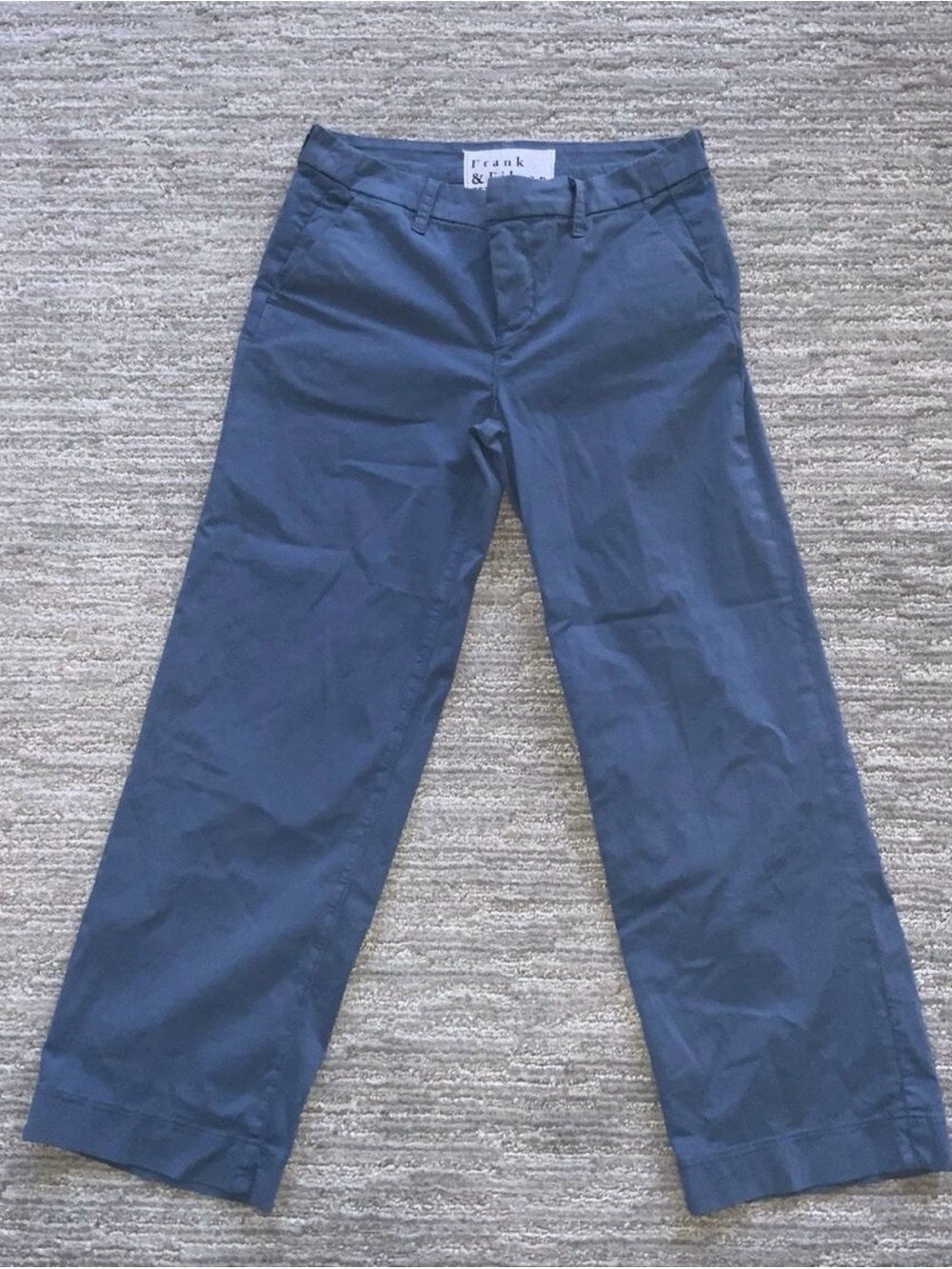 Frank & Eileen Navy Straight-Leg Pants. Don’t miss out!